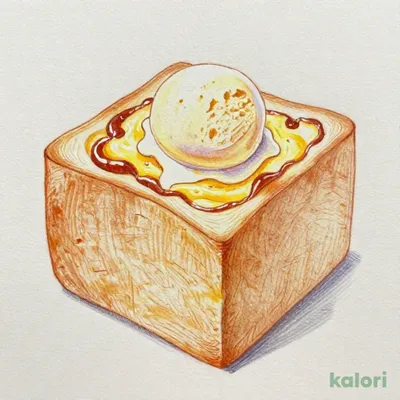 単品：窯焼きパンプディング～バニラジェラートのせ～