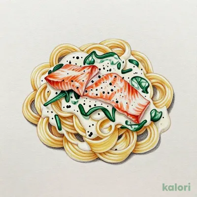 サーモンとほうれん草のクリームソース（持ち帰り）