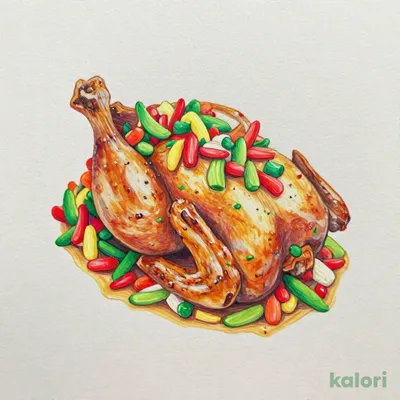 チキンのオーブン焼き～シャキシャキ野菜ソース～（ランチ・主菜のみ）