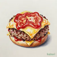 チーズトマトハンバーグ（ランチ・主菜のみ）