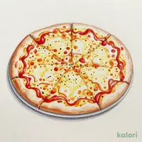 モーニングピッツァ~3種チーズ~(ドリンクバー除く)