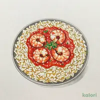 モーニングリゾット～えびのビスクトマト～(ドリンクバー除く）