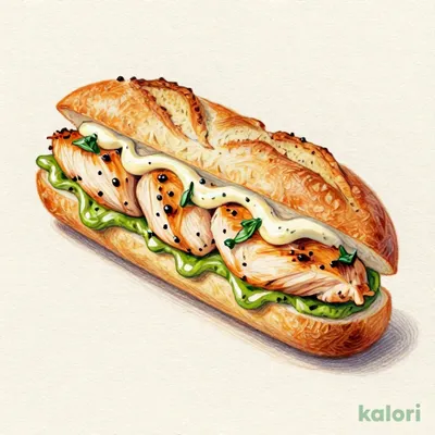 単品：カスクートサンド ～バジルチキンマヨ～（持ち帰り）