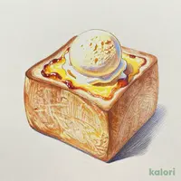 窯焼きパンプディング~バニラジェラートのせ~(ドリンクバー除く)