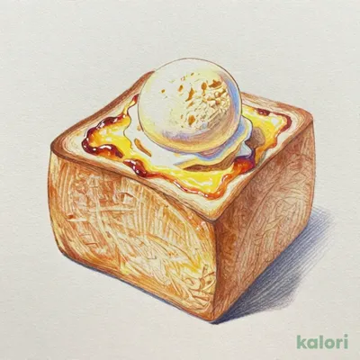 窯焼きパンプディング～バニラジェラートのせ～(ドリンクバー除く）
