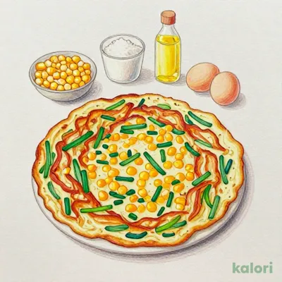 とうもろこしチヂミ
