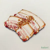 にんにく塩 豚カルビ