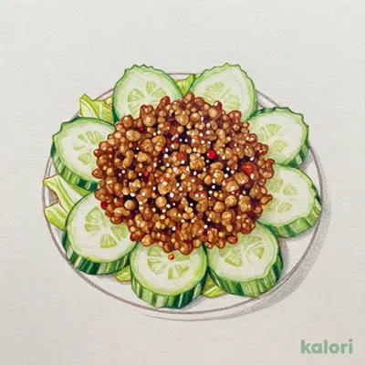 キャベツときゅうりのピリ辛肉マヨ味噌