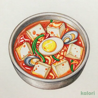 スンドゥブ（豆腐チゲ）