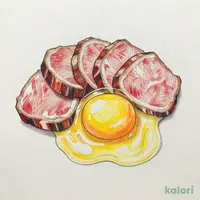 上ロース焼きすき（生玉子付き）