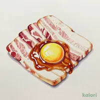 豚カルビ焼きすき(生玉子付き)