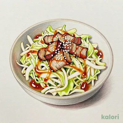 お肉で巻いても美味しいさっぱりキャベツサラダ