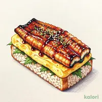 炙り鰻と生七味【ごちそう焼むすび】