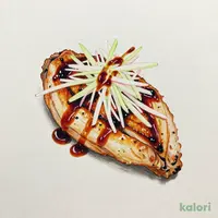 炙り鶏皮のおろしぽん酢