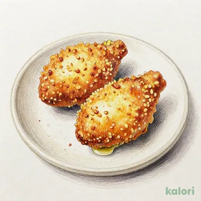 大粒牡蠣フライ2個