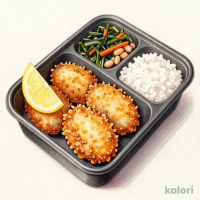 大粒牡蠣フライ4個 弁当（ご飯）