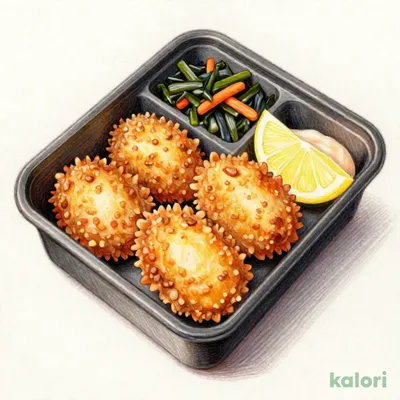 大粒牡蠣フライ4個 弁当（単品）