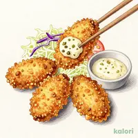 大粒牡蠣フライ4個（ご飯）