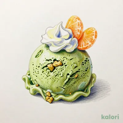 かりんとう抹茶アイス