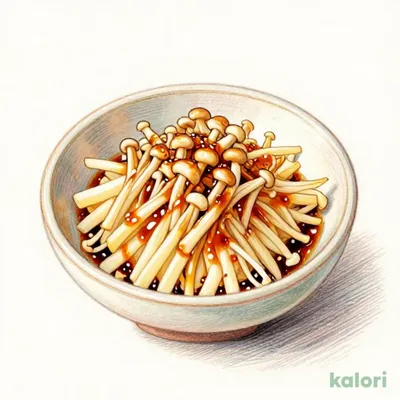 Nametake Oroshi (Grated Radish with Enoki Mushrooms)