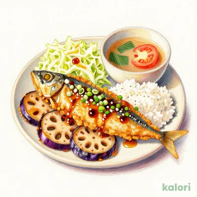ほっけ竜田揚げ〜もろみ醤油の香味ネギだれ〜（ご飯）
