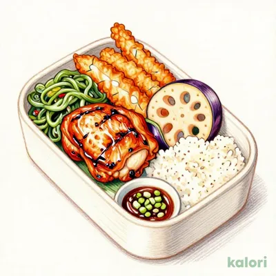 Charcoal-grilled Moromi Chicken and Fried Atka Mackerel with Scallion Sauce (Side Dish)