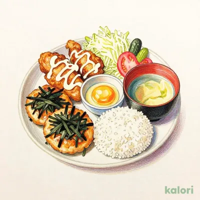 Chicken Nanban and Hijiki Chicken Meatball (with Rice)