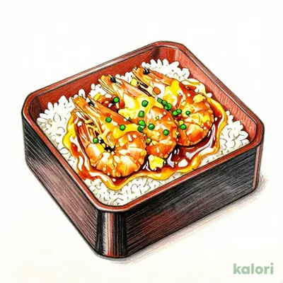 Shrimp and Egg Toji (Main Dish Only)