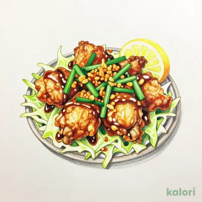 生ニラだれの油淋鶏（単品）