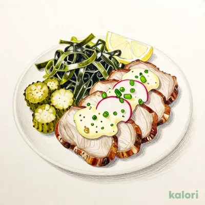 豚ヒレの冷しゃぶ  おろし柚香だれ 弁当（単品）