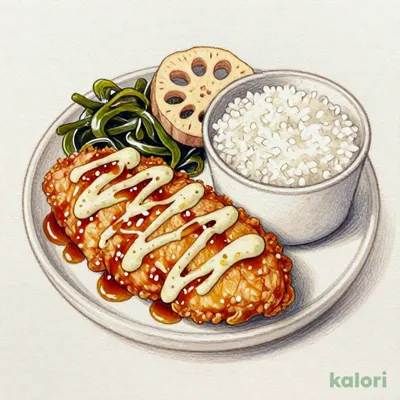 Chicken Breast Nanban Bento with Rice