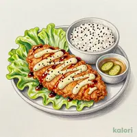 Chicken Breast Nanban with Five-Grain Rice