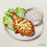 鶏もも肉の大戸屋風チキン南蛮（五穀ご飯）