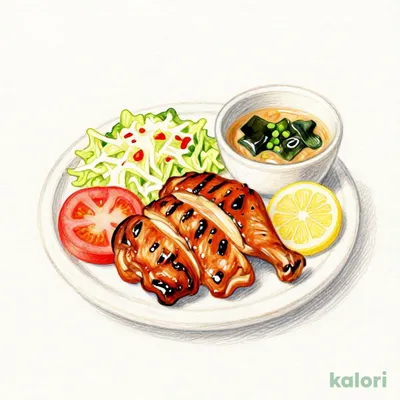 Moromi Chicken Charcoal Grilled (Rice)