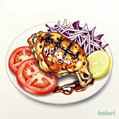 Moromi Chicken Charcoal Grilled with Extra Sides (Single Item)