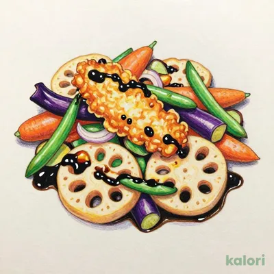 すけそう鱈と野菜の黒酢あん（単品）