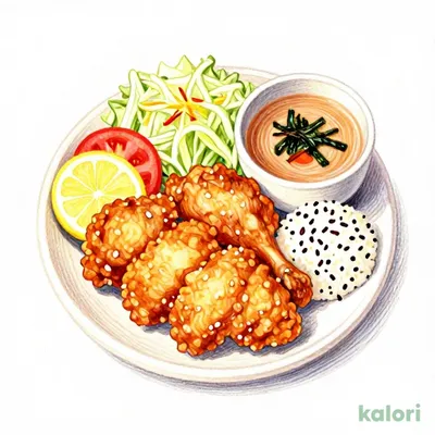 Aromatic Fried Chicken (Multigrain Rice)