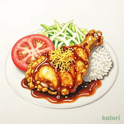 デミグラスチキンかつ（ご飯）
