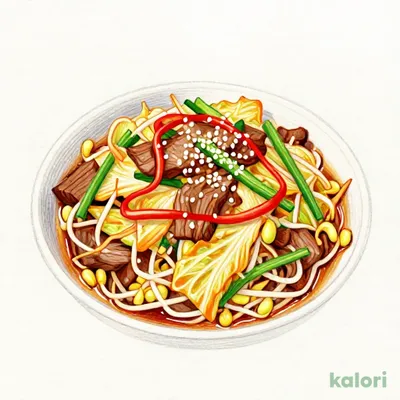 国産牛のスタミナ鉄板焼き（五穀ご飯）