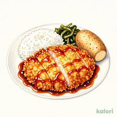 デミグラスチキンかつ 弁当（五穀ご飯）