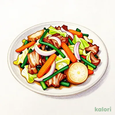 肉野菜塩こうじ炒め 弁当（ご飯）