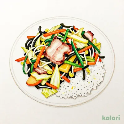 Meat and Vegetable Salt Koji Stir-fry Bento (Single Item)