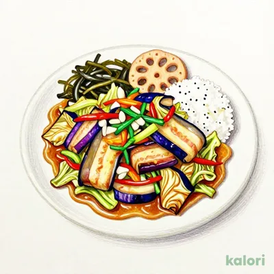 茄子と豚肉のコク旨味噌炒め 弁当（単品）