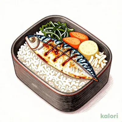 さばの炭火焼き 弁当（ご飯）