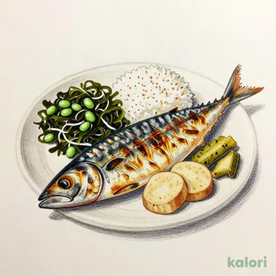 Grilled Shima Hokke Bento (Rice)
