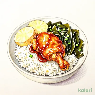 Sweet Soy Sauce Fried Chicken Bento (Single Item)