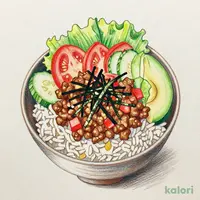 夏の和風タコライス〜すし酢付き〜（単品）
