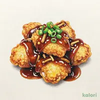 茸のたまり醤油バターソース メヌケの竜田揚げ 弁当（ご飯）