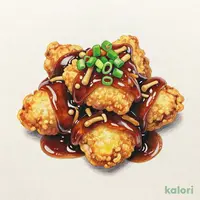 茸のたまり醤油バターソース メヌケの竜田揚げ 弁当（五穀ご飯）
