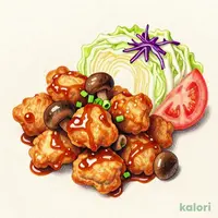 茸のたまり醤油バターソース メヌケの竜田揚げ(単品)